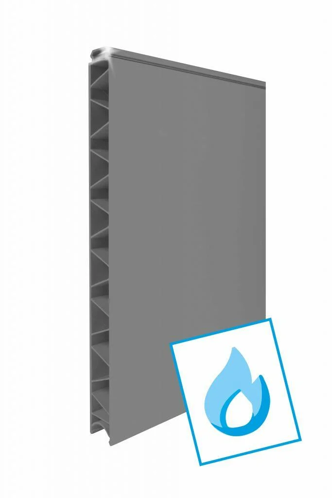 Cleanpanel FR Grijs 250mm