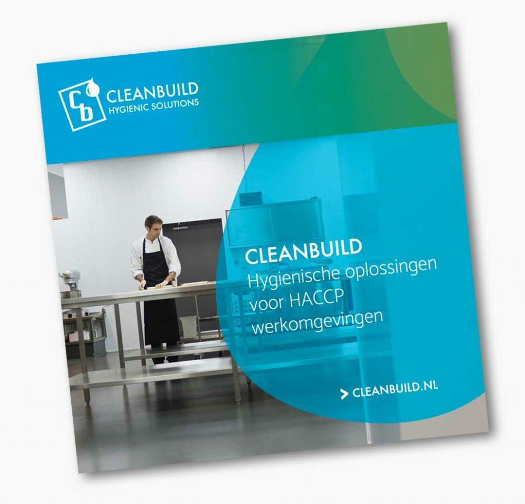 Cleanbuild brochure voor de voedselindustrie