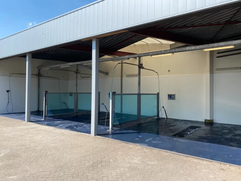 Renovated wash bays Tilburg (NL) cleanbuild project