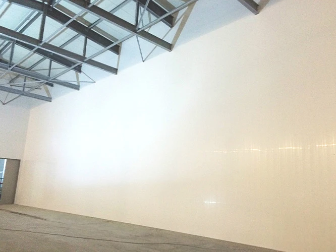 Witte industriële scheidingswand van Cleanpanel kunststof panelen