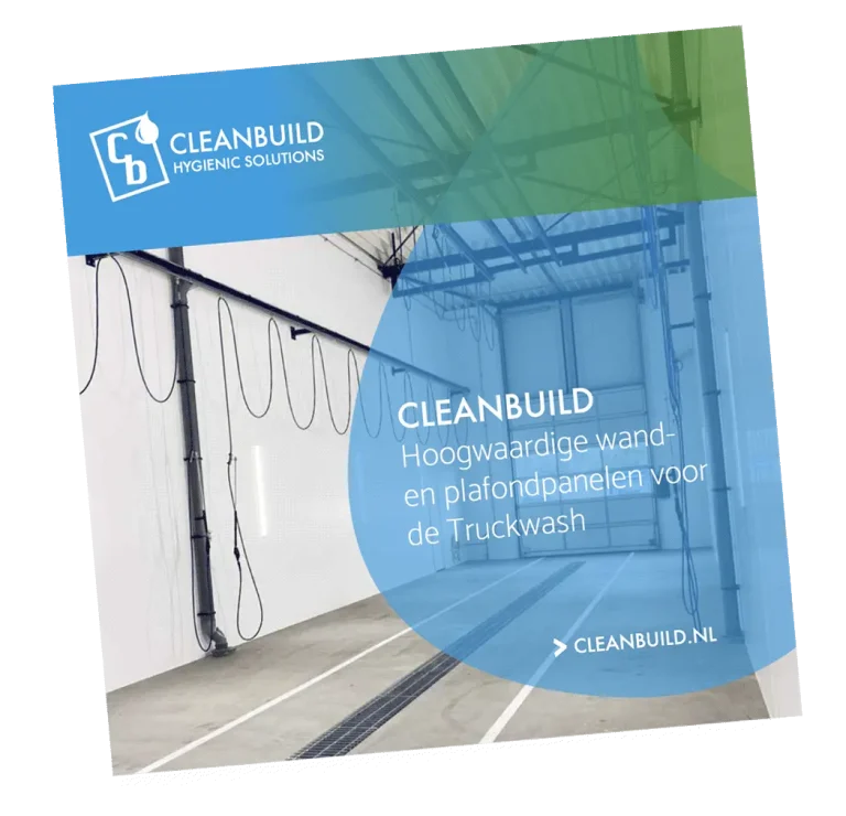 Cleanbuild brochure voor Truckwashes