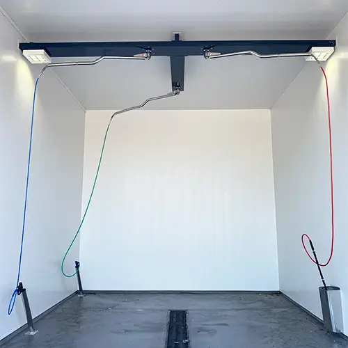 wasbox bekleed met cleanpanel kunststof wandpanelen