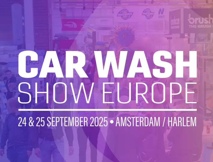 logo car wash show europe met cleanbuild druppel